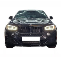 Load image into Gallery viewer, BMW X6 F16 GLOSS BLACK BODYKIT BODY KIT FRONT SPLITTER LIP REAR DIFFUSER SPOILER - STM STYLING 
