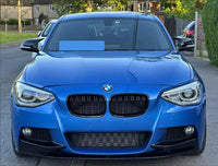 Load image into Gallery viewer, BMW F20 1 Series Pre Lci Gloss Black Front Splitter - STM STYLING 

