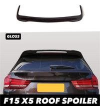 Load image into Gallery viewer, F15 Roof Spoiler Lip Rear Boot Mp Style For BMW X5 Gloss Black Abs
