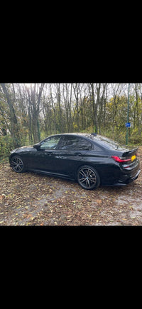 Load image into Gallery viewer, BMW 3 SERIES G20 KIT GLOSS BLACK BODYKIT FRONT LIP SPOILER LED DIFFUSER QUAD TIP
