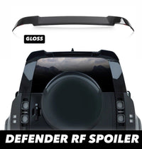 Load image into Gallery viewer, LAND ROVER DEFENDER REAR ROOF WING SPOILER 90 110 130 L663 GLOSS BLACK ABS

