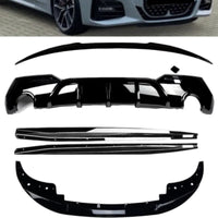 Load image into Gallery viewer, BMW MP 4 SERIES G22 COUPE FRONT SPLITTER SKIRT REAR DIFFUSER BODY KIT BODYKIT
