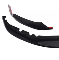Load image into Gallery viewer, BMW 5 SERIES G30 G31 FRONT BUMPER SPLITTER LIP SPOILER M SPORT GLOSS BLACK
