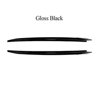 Load image into Gallery viewer, BMW 1 SERIES F70 M SPORT SIDE EXTENSIONS GLOSS BLACK LIP SPLITTER MP STYLE
