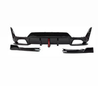 Load image into Gallery viewer, Bmw G20 Lci Diffuser gloss Black Rear Lip For 3 Series G21 Saloon Touring MP
