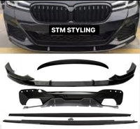 Load image into Gallery viewer, BMW 5 SERIES G31 ESTATE TOURING LCI MP DIFFUSER BODYKIT MP KIT GRILLES MIRRORS
