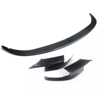 Load image into Gallery viewer, FRONT SPLITTER LIP SPOILER BUMPER FOR BMW 5 SERIES F10 M5 CARBON LOOK 2010-16
