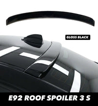 Load image into Gallery viewer, BMW E92 Roof Spoiler Rear Window Lip Coupe Gloss Black 3 Series
