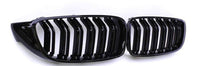 Load image into Gallery viewer, BMW F32 KIT 4 SERIES SPLITTER LIP DIFFUSER MIRROR SIDES GRILLES SPOILER GLOSS BK
