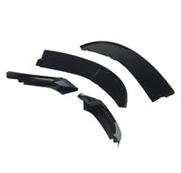 Load image into Gallery viewer, FRONT BUMPER SPLITTER LIP GLOSS BLACK FOR BMW 4 SERIES F32 F33 F36 M SPORT 4PCS
