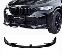 Load image into Gallery viewer, For BMW G06 X6 LCI 23-25 MP Style Gloss Black Front Spoiler Splitter Lip Abs
