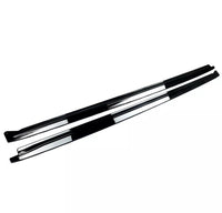 Load image into Gallery viewer, BMW X5M F85 F15 X6M F86 F16 GLOSS BLACK SIDE SKIRT EXTENSION BLADE LIP MP
