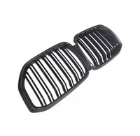 Load image into Gallery viewer, BMW X5 G05 GRILLES CARBON FRONT KIDNEY GRILL GRILLE 2018+ TWIN SLAT
