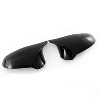 Load image into Gallery viewer, PAIR WING MIRROR COVERS CAP CASING GLOSS BLACK FOR BMW M3 F80 M4 F82 2014-2019
