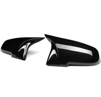 Load image into Gallery viewer, GLOSS BLACK REAR WING MIRROR COVER CAPS FOR BMW F20 F21 F22 F30 F32 F36 F87 M3
