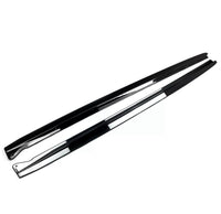 Load image into Gallery viewer, BMW X5M F85 F15 X6M F86 F16 GLOSS BLACK SIDE SKIRT EXTENSION BLADE LIP MP
