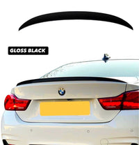Load image into Gallery viewer, BMW 4 SERIES F32 M PERFORMANCE STYLE REAR BOOT LIP SPOILER MATTE BLACK  MP
