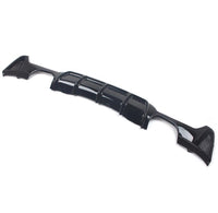 Load image into Gallery viewer, BMW F32 F33 F36 GLOSS BLACK REAR DIFFUSER QUAD EXIT VALANCE PERFORMANCE SPOILER
