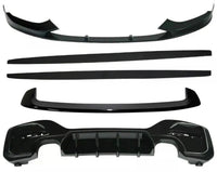 Load image into Gallery viewer, BMW 1 SERIES F20 LCI 15-18 FRONT LIP SPLITTER REAR DIFFUSER SPOILER BODYKIT DUAL
