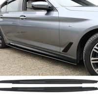Load image into Gallery viewer, GLOSS BLACK BODY KIT FOR BMW 5 SERIES G30 G31 SPLITTER DIFFUSER SIDE SPOILER LCI
