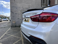 Load image into Gallery viewer, BMW X6 F16 X6M F86 GLOSS BLACK REAR TRUNK BOOT SPOILER WING M SPORT M4 V STYLE
