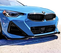 Load image into Gallery viewer, BMW 2 SERIES G42 G43 M SPORT FRONT BUMPER SPLITTER LIP SPOILER GLOSS BLK 21+
