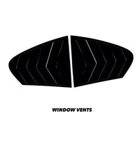 Load image into Gallery viewer, BMW 4 Series F36 2014-2020 Rear Window Side Vent Shutter Louver Cover Vents Trim
