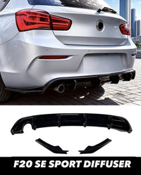 Load image into Gallery viewer, BMW 1 SERIES F20 F21 SE LCI SPORT REAR DIFFUSER LIP VALANCE BUMPER 15-19
