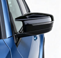 Load image into Gallery viewer, SIDE WING MIRROR COVER CAPS BLACK M STYLE FOR BMW 3 4 5 7 8 SERIES G20 G22 G30
