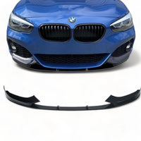 Load image into Gallery viewer, BMW 1 SERIES F20 F21 LCI 15-19 FRONT SPLITTER LIP M PERFORMANCE GLOSS BLACK
