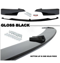Load image into Gallery viewer, BMW 3 SERIES F30 FRONT SPLITTER FRONT LIP M SPORT GLOSS BLACK ABS
