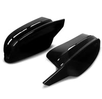 Load image into Gallery viewer, SIDE WING MIRROR COVER CAPS BLACK M STYLE FOR BMW 3 4 5 7 8 SERIES G20 G22 G30
