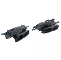 Load image into Gallery viewer, MERCEDES BENZ W205 AMG C63 REAR BUMPER DIFFUSER AMG B STYLE WITH TAILPIPE LED

