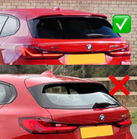 Load image into Gallery viewer, BMW 1 SERIES F40 M PERFORMANCE GLOSS BLACK REAR ROOF SPOILER WING 2019-2023
