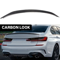 Load image into Gallery viewer, BMW 3 SERIES G20 M PERFORMANCE SPORT CARBON LOOK BOOT TRUNK SPOILER WING LIP
