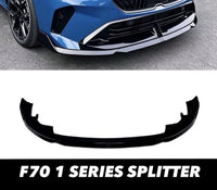 Load image into Gallery viewer, BMW F70 F74 M Sport 2024+ Mp Style Front Bumper Splitter Lip Gloss Black
