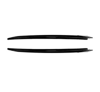 Load image into Gallery viewer, BMW 1 SERIES F70 M SPORT SIDE EXTENSIONS GLOSS BLACK LIP SPLITTER MP STYLE
