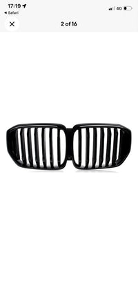 Load image into Gallery viewer, BMW X5 G05 LCI 2023-2025 Front Kidney Grille Grill Single Slat Gloss Black
