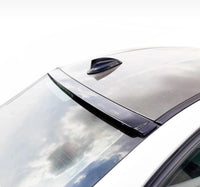 Load image into Gallery viewer, REAR ROOF SPOILER GLOSS BLACK WINDOW WING LIP FOR BMW 3 SERIES F30 ABS
