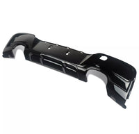 Load image into Gallery viewer, FOR BMW 1 SERIES F20 F21 DIFFUSER PRE-LCI 2011-2014 M135I LOOK GLOSS BLACK QUAD
