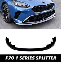 Load image into Gallery viewer, BMW F70 F74 M Sport 2024+ Mp Style Front Bumper Splitter Lip Gloss Black
