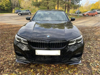 Load image into Gallery viewer, BMW 3 SERIES G20 KIT GLOSS BLACK BODYKIT FRONT LIP SPOILER LED DIFFUSER QUAD TIP
