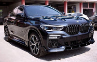 Load image into Gallery viewer, BMW X6 G06 AERO BODYKIT BODY KIT FRONT SPLITTER LIP REAR DIFFUSER SKIRT 19+ BK
