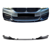 Load image into Gallery viewer, BMW 5 SERIES G30 G31 FRONT BUMPER SPLITTER LIP SPOILER M SPORT GLOSS BLACK
