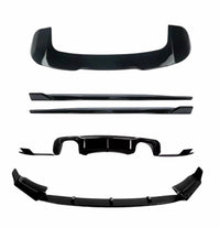 Load image into Gallery viewer, BMW X5M F85 F86 KIT SPLITTER DIFFUSER SIDE SKIRTS SPOILER GLOSS BLACK 2014-2018
