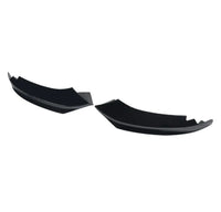Load image into Gallery viewer, FRONT BUMPER SPLITTER LIP GLOSS BLACK FOR BMW 4 SERIES F32 F33 F36 M SPORT 4PCS
