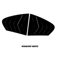 Load image into Gallery viewer, BMW 4 Series F36 2014-2020 Rear Window Side Vent Shutter Louver Cover Vents Trim
