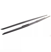 Load image into Gallery viewer, BMW 5 SERIES F10 F11 GLOSS BLACK STYLE SIDE SKIRT EXTENSION LIP BLADES 2020-16
