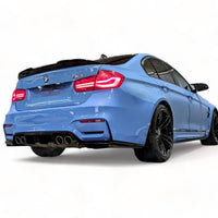 Load image into Gallery viewer, GLOSS BLACK FOR BMW M3 F80 M4 F82 F83 BODY KIT FRONT LIP SKIRTS DIFFUSER SPOILER
