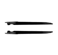Load image into Gallery viewer, BMW X5M F85 F15 X6M F86 F16 GLOSS BLACK SIDE SKIRT SKIRTS EXTENSION BLADE
